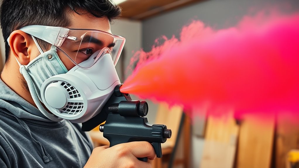indoor spray painting safety