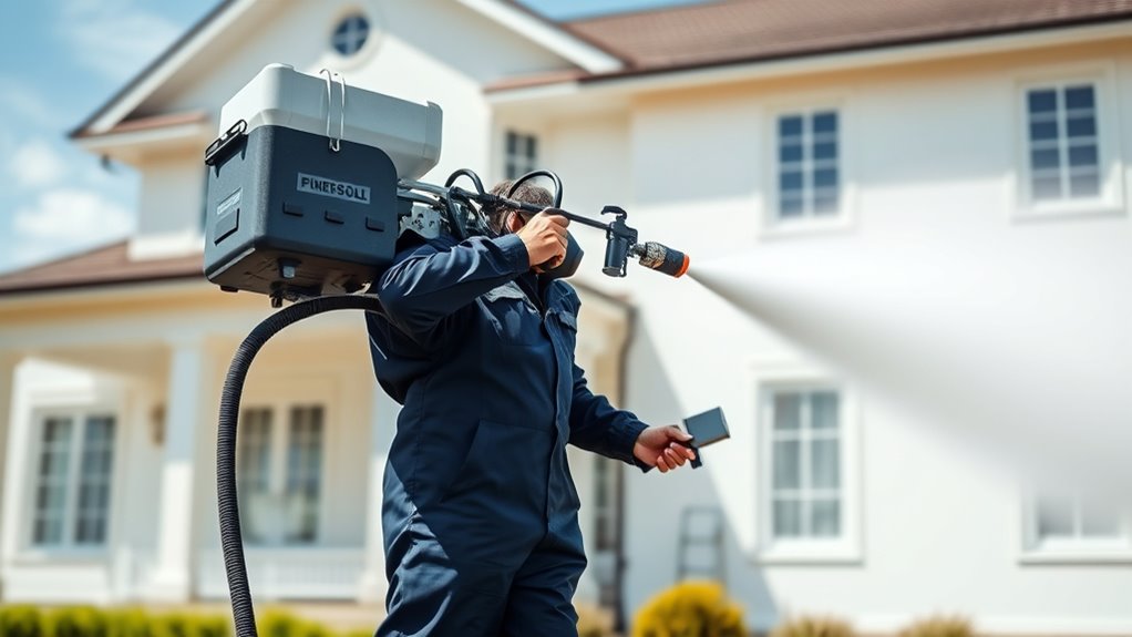 large project paint sprayer considerations