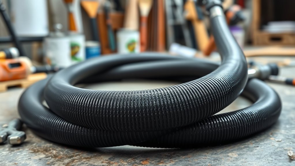 long hoses cause pressure issues