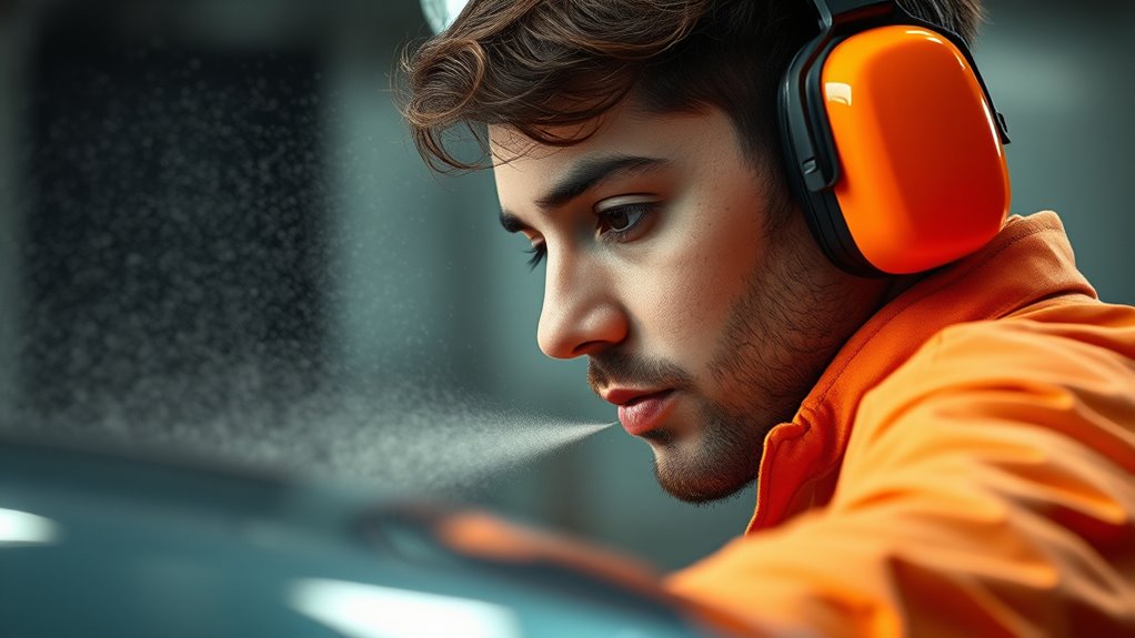 loud noise damages hearing