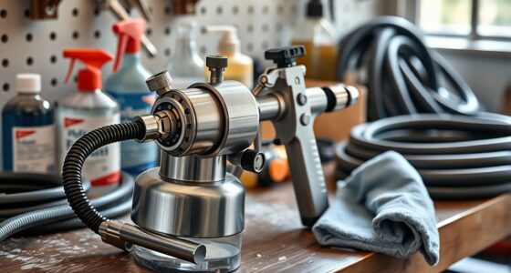 maintain and clean equipment