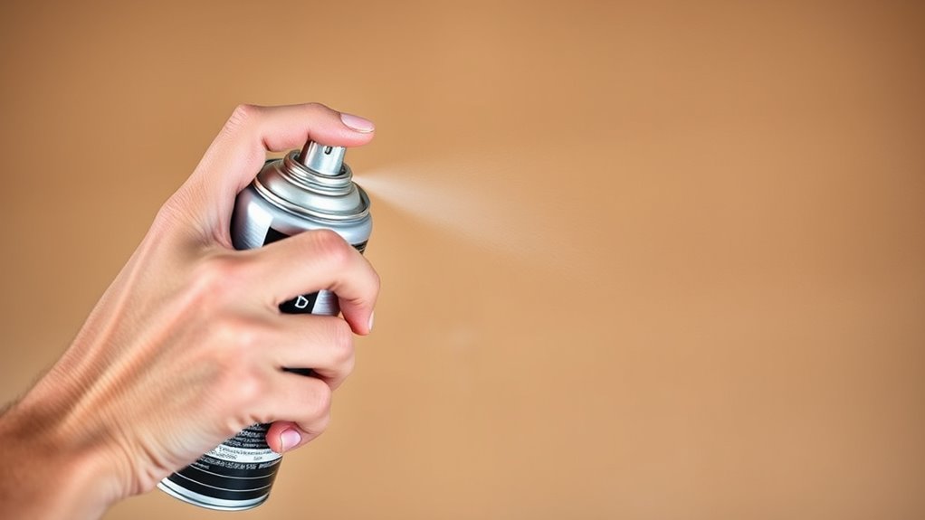 maintain consistent spray distance