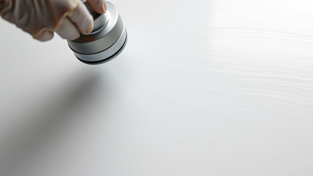 maintain consistent spray overlap