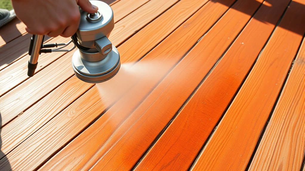 maintain steady overlapping spray