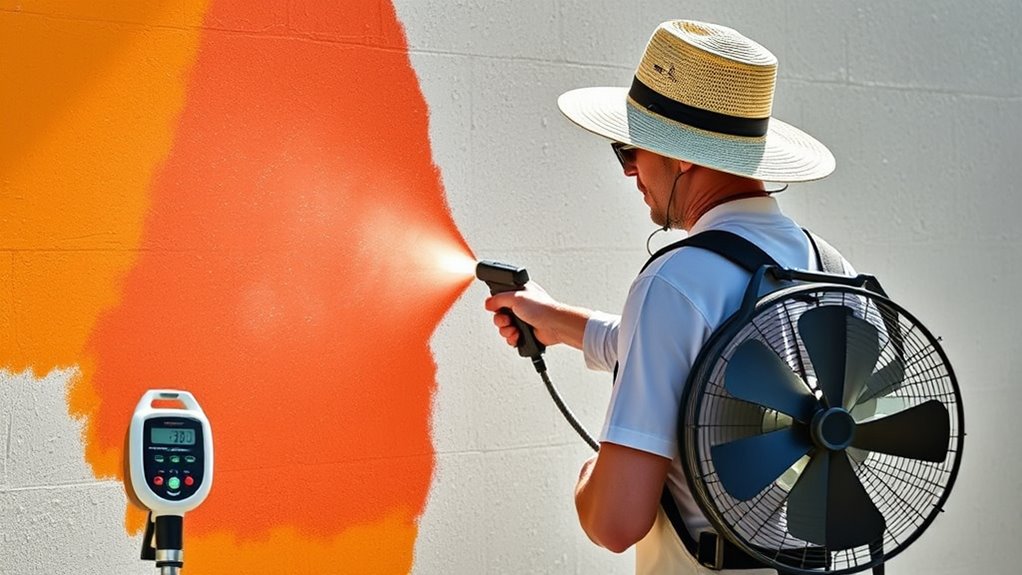 manage humidity for better paint