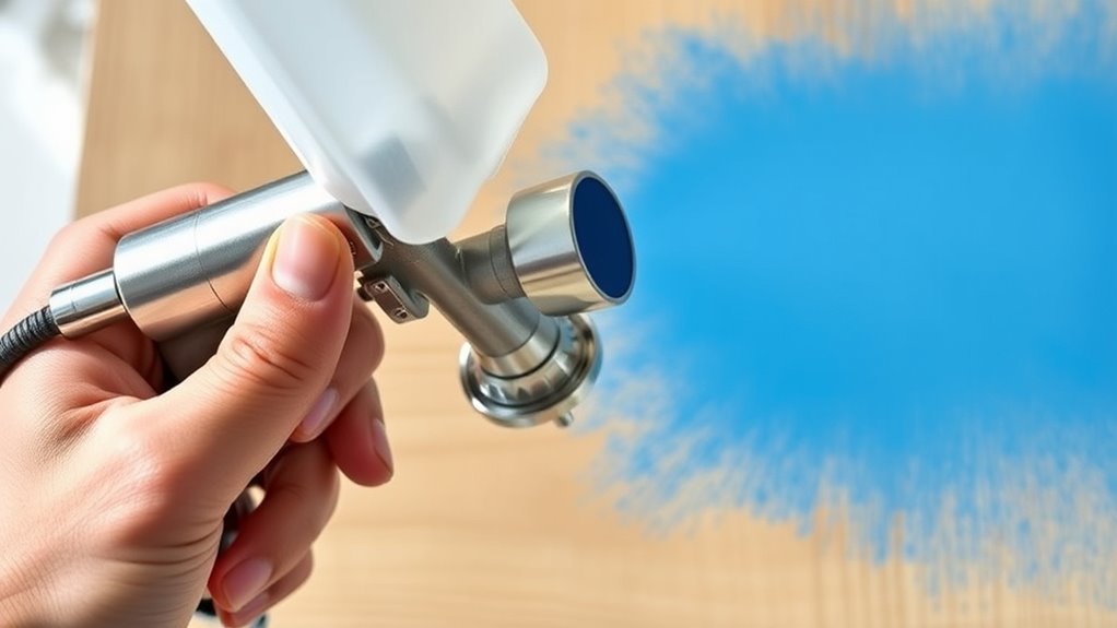 mix thin spray consistency