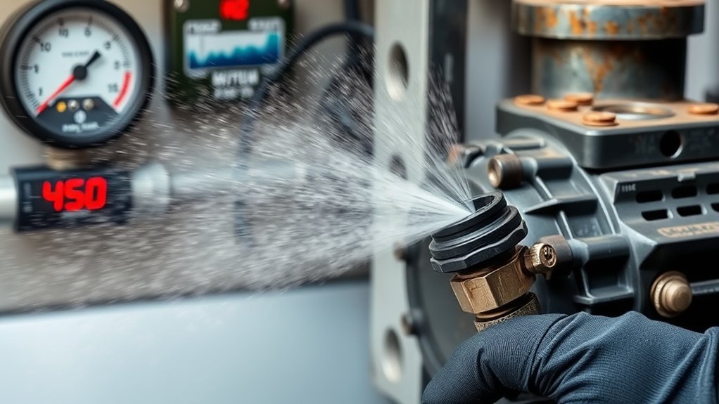 monitor pump pressure consistency