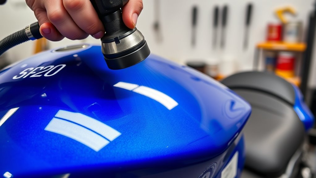 motorcycle spray paint considerations