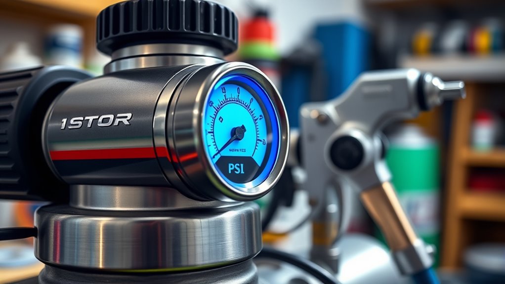 optimal paint spray pressure