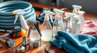 paint sprayer cleaning tools
