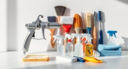 paint sprayer cleaning tools