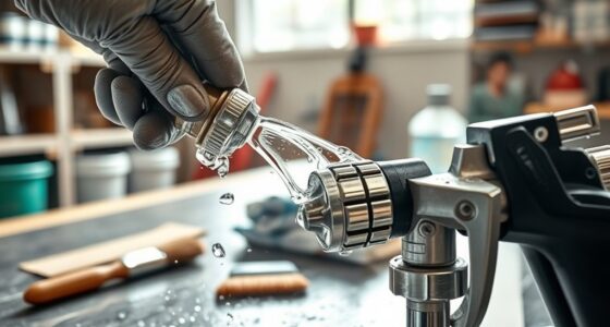 paint sprayer cleanup tips