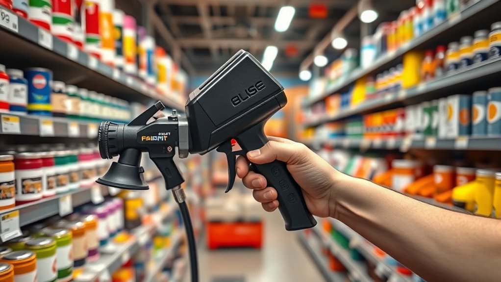paint sprayer selection criteria