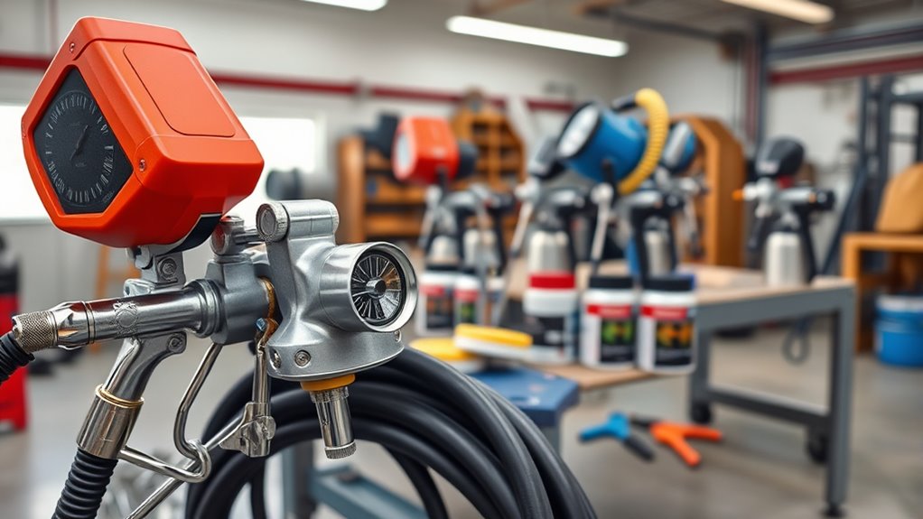 paint sprayer types and applications