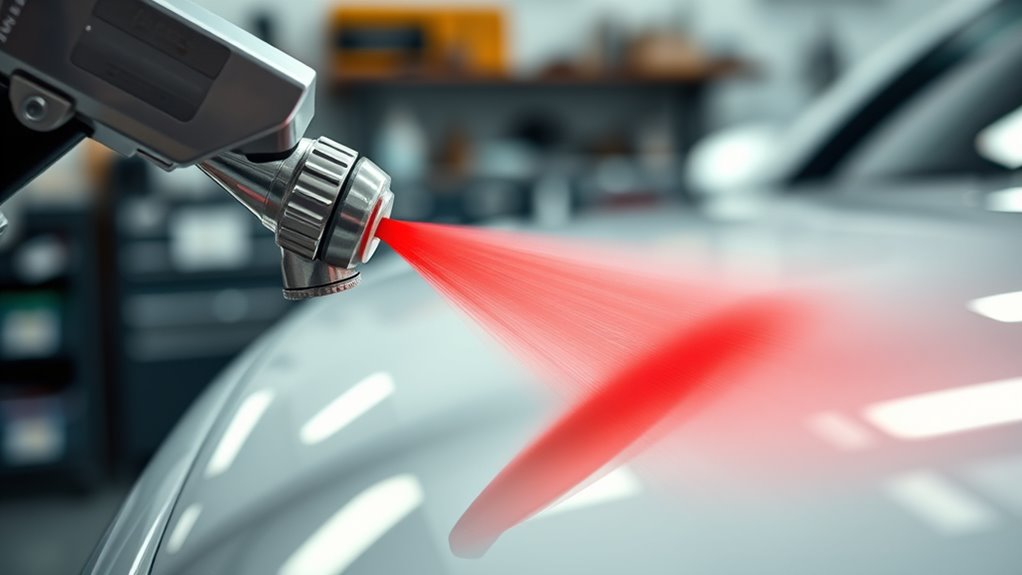perfect spray technique control