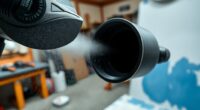 poor paint atomization issue
