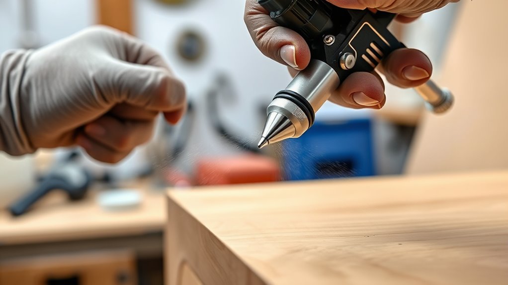 precise controlled painting techniques
