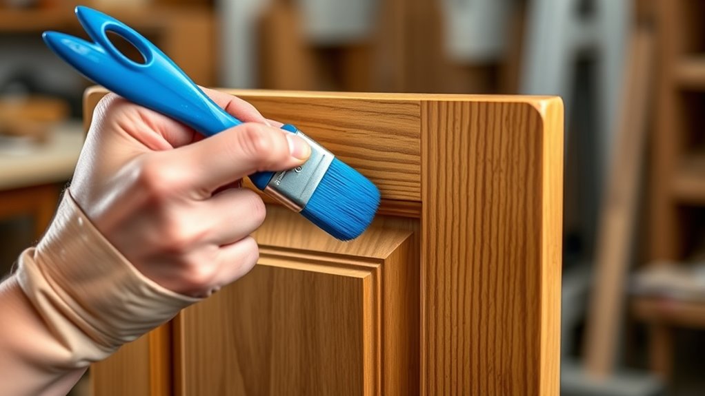 precise labor intensive cabinet finishing