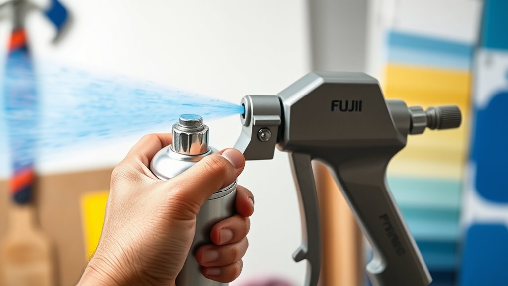 precision spray for flawless finishes