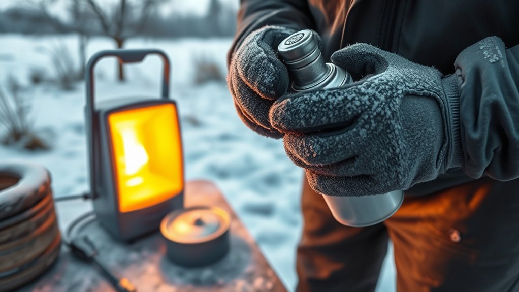 prepare equipment and materials