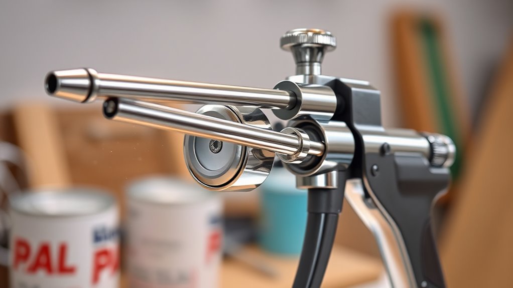 prepare spray gun thoroughly