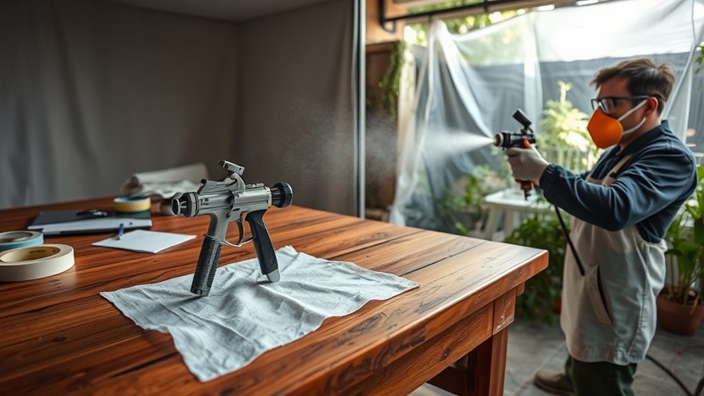prepare workspace equipment properly
