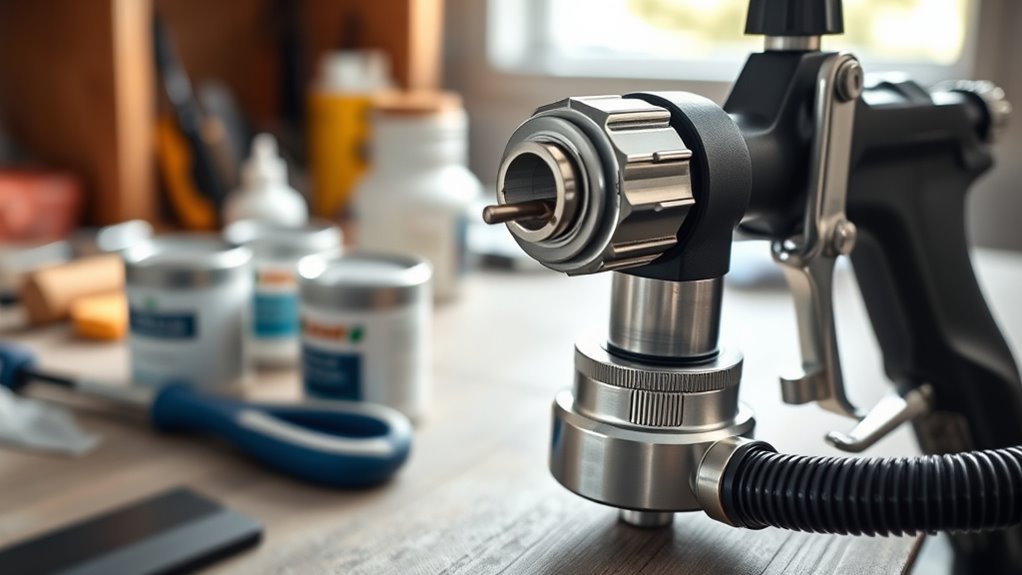 prevent paint clog during breaks
