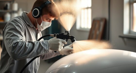 professional spray painting methods