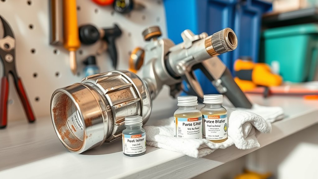 proper paint sprayer storage