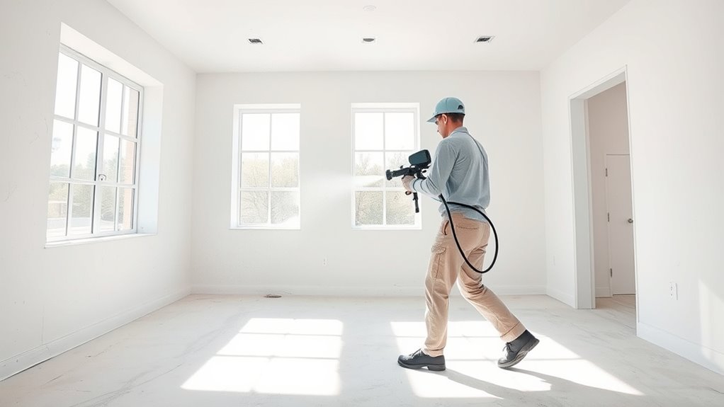 proper paint thinning and mixing