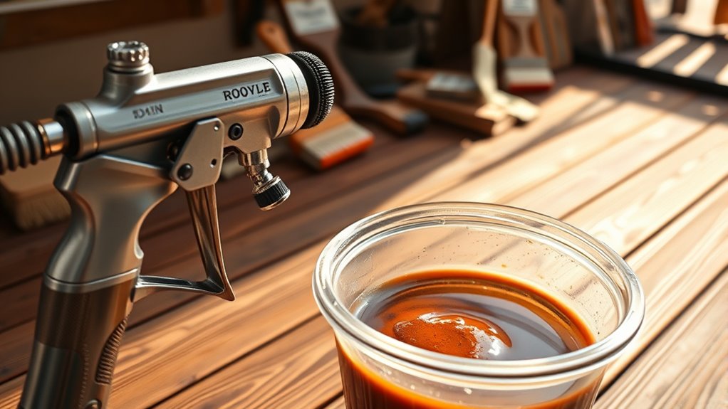 proper stain preparation and application