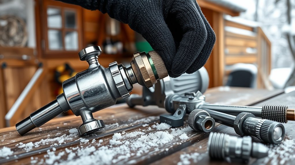 properly store spray components