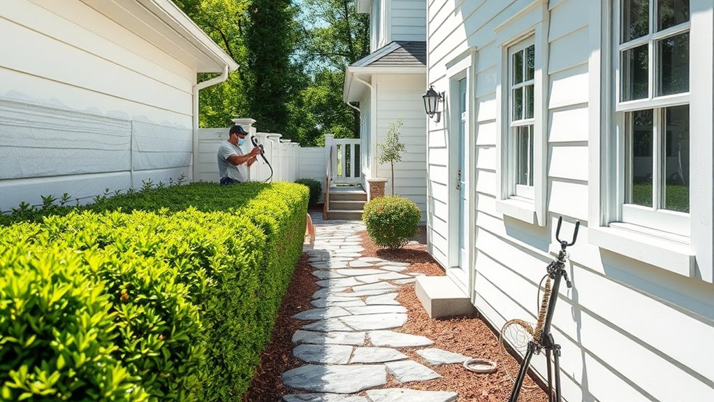 protect surfaces before painting