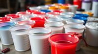 refilling paint sprayer containers