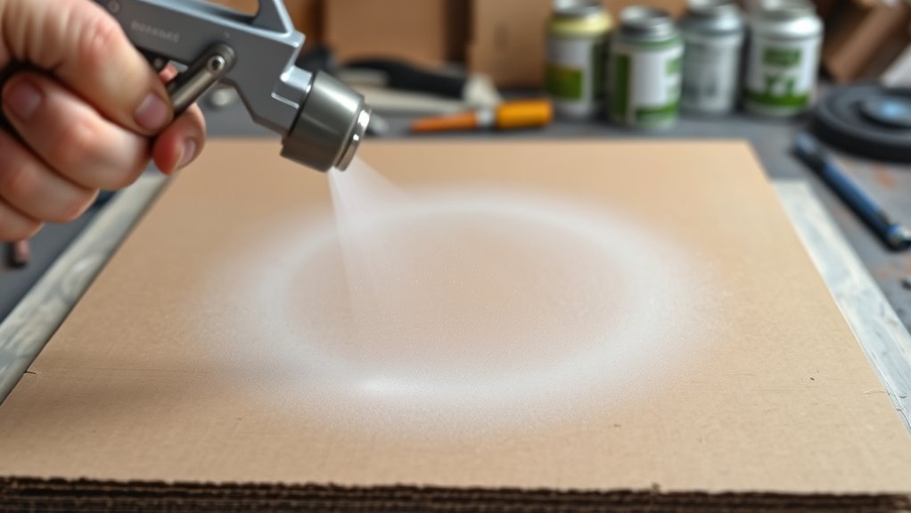 refine spray technique regularly
