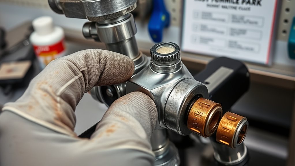 regular inspection and maintenance