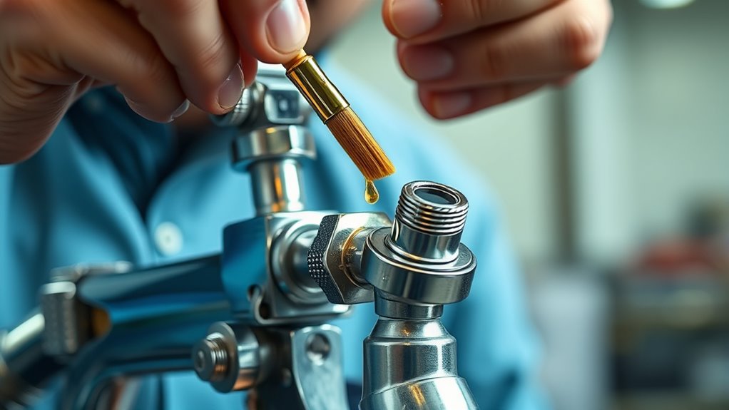 regular lubrication ensures smooth operation