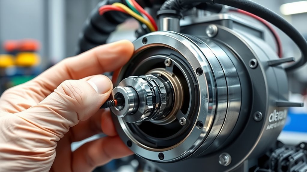 regular motor inspection and maintenance