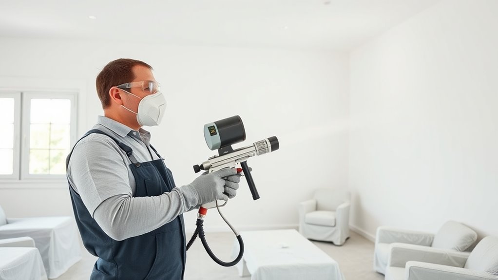 safe indoor painting techniques