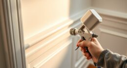 seamless baseboard spraying techniques