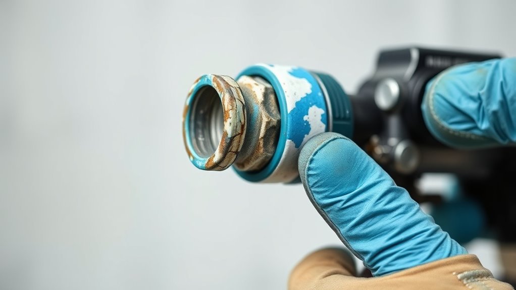 seek professional sprayer cleaning