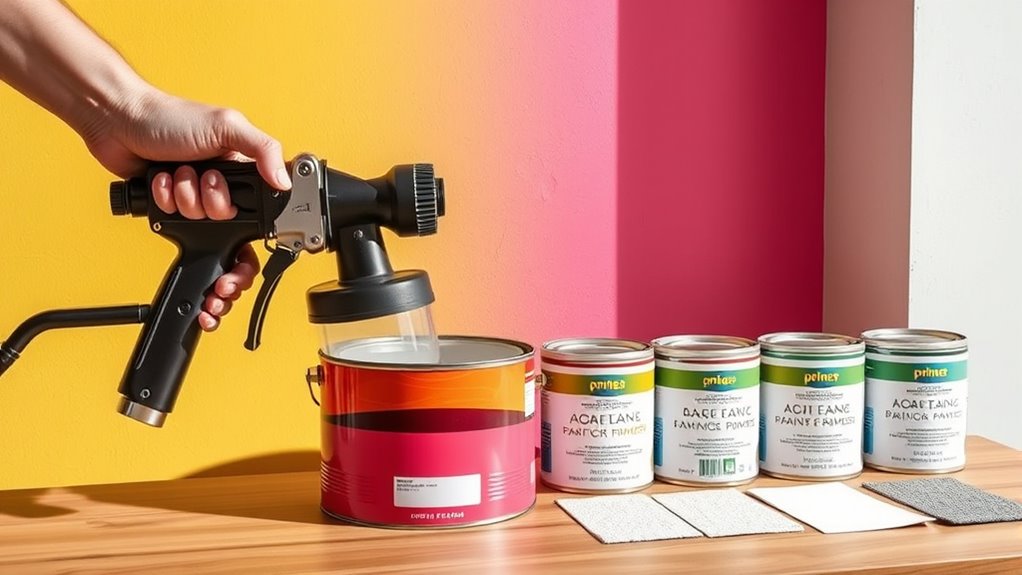 selecting appropriate paint materials