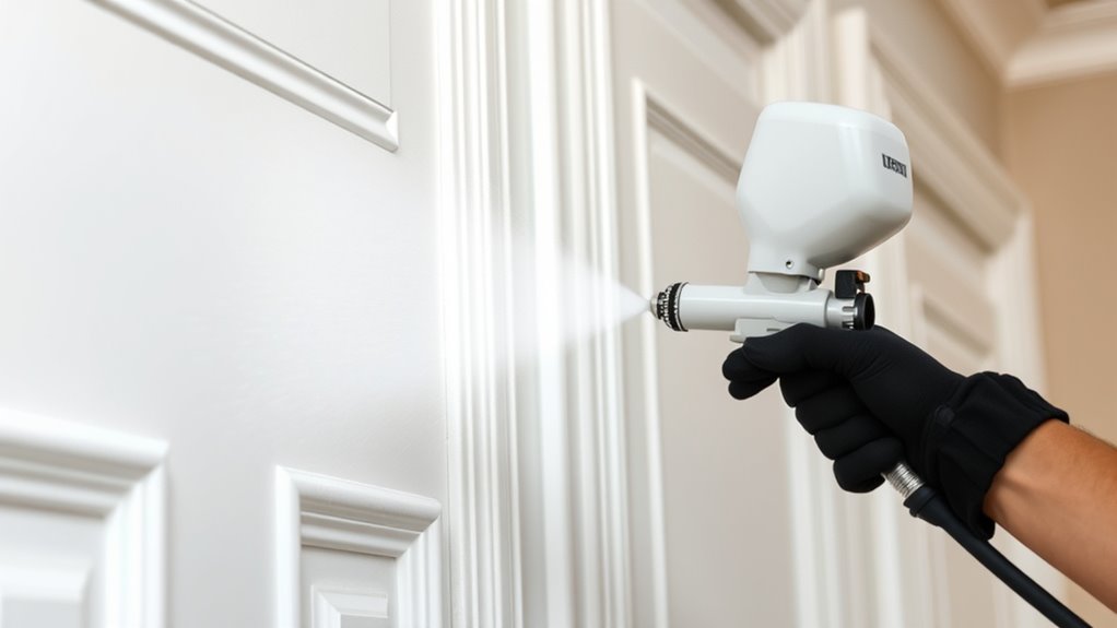 smooth even spray application