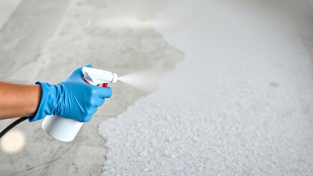 specialized products for overspray cleanup