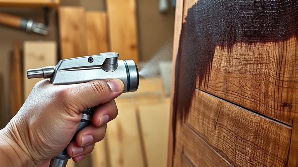 spray consistency and maintenance