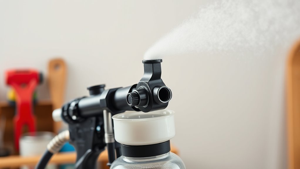 spray control and adjustability