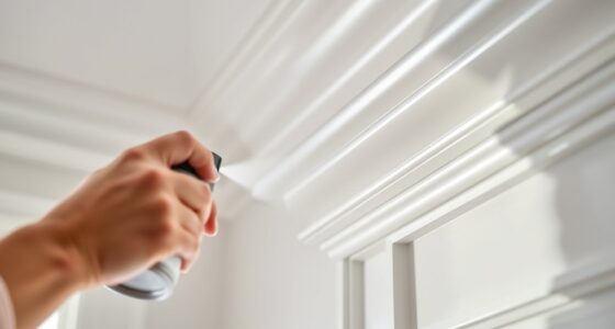 spray finish trim