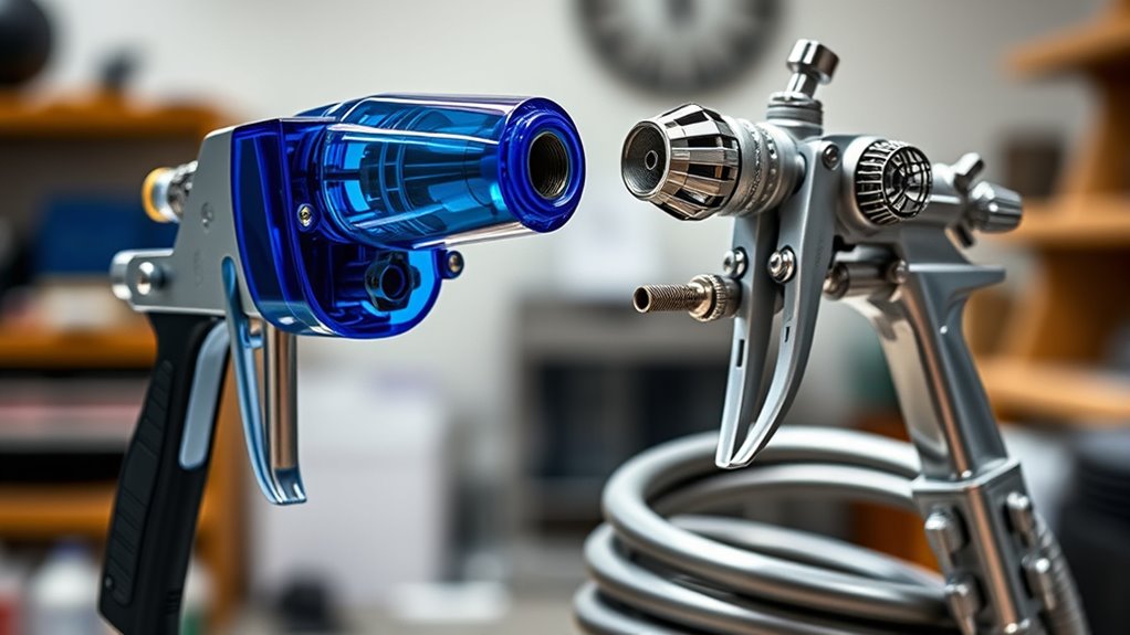 spray gun comparison details