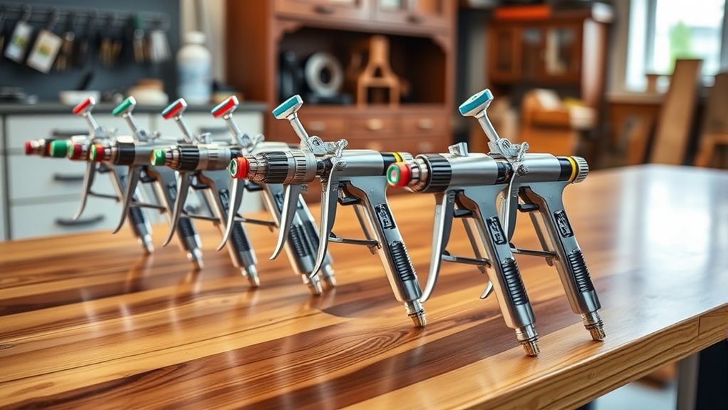 spray gun selection criteria