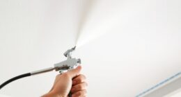 spray painting ceiling possible